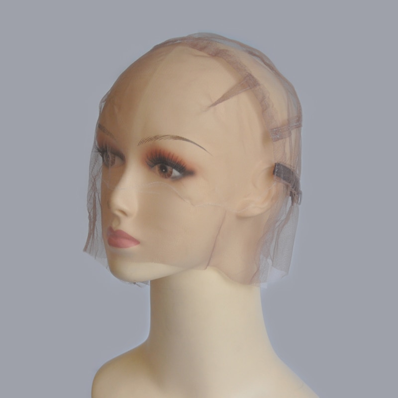 Full Transparent Swiss Lace Wig Cap For Making Full Lace Wigs With Adjustable Strap Custom Your Own Style Hairnet