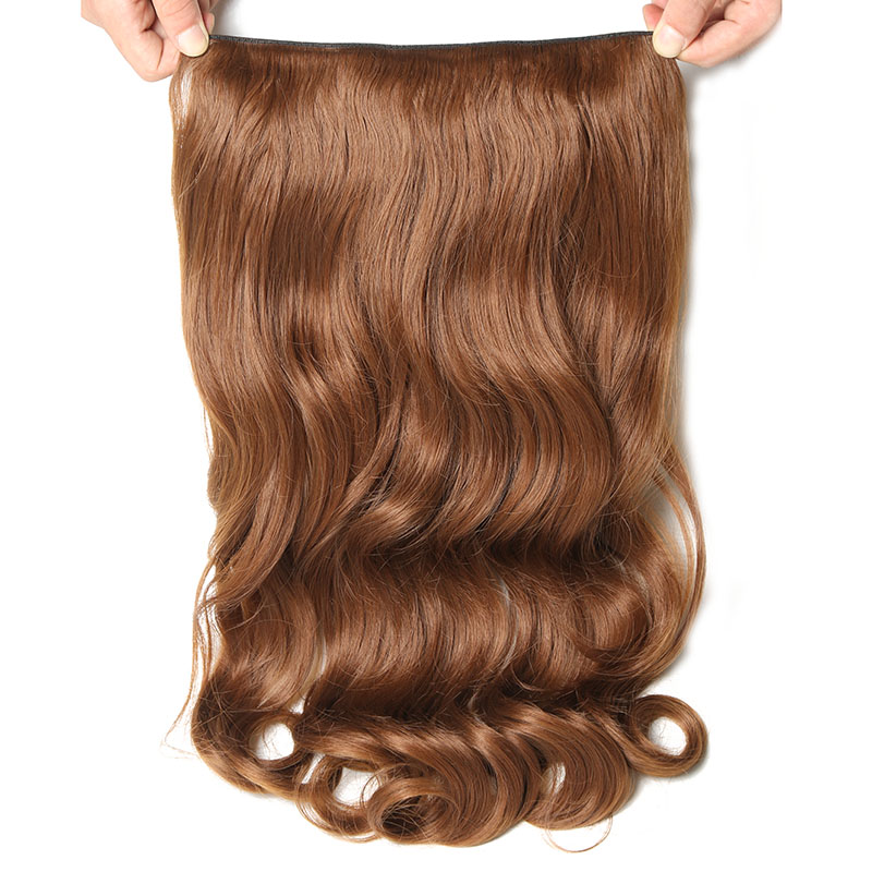 SAMBRAID Hair Extensions 24 Inch Crochet Braids Synthetic Braiding Hair Clip In One Piece Crochet Hair 190g