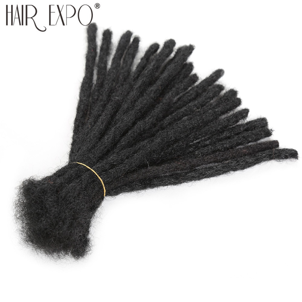 Handmade Dreadlocks  Synthetic Wigs Extensions Black Reggae Wig Crochet Braiding Hair For Afro Women And Men Hair Expo City